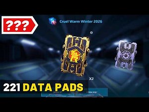 Data Pads Opening - War Robots Event - Cruel Warm Winter 2026