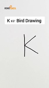 307K views · 1.8K reactions | Easy bird drawing technique 殺 #birds #painting #artist #reels #art #howtodraw #artwork #drawing | Rong Pencil | Facebook