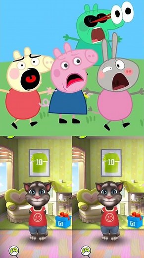 Pizza Tower Scream Complete Edition 💀#pizzatower #talkingtom #game #memes #funny #shorts