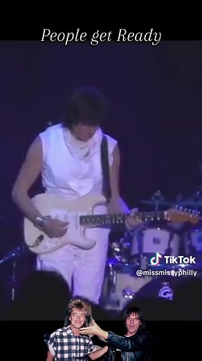 Rod Stewart & Jeff Beck - People Get Ready#jeffbeck #rodstewart #peoplegetready #foryou #fyp #coversong #impressions #80sretro #80ssongs #80smusic #duet #curtismayfield #soul #livemusic #sirrodstewart #memories