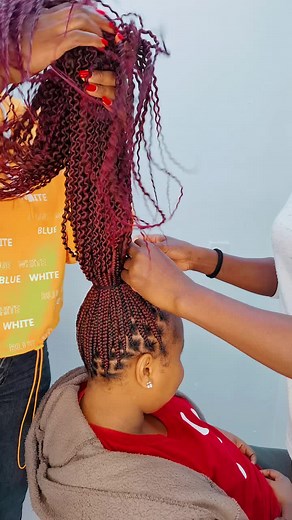 Cherry Braids at Gee Curly Salon | Trending Hairstyle Ideas