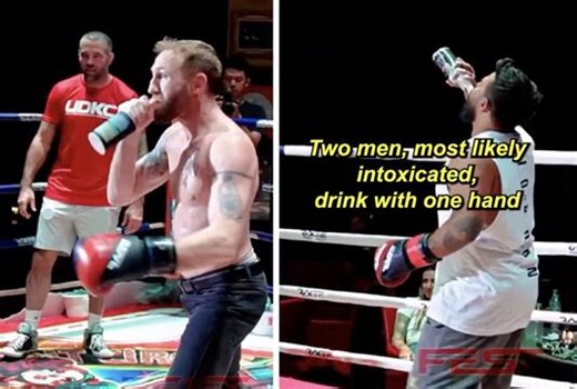 They're Coming Up With Anything These Days: Drinking Beer And Boxing?