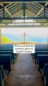 All visitors welcome! This privately owned chapel on the YMCA Camp Greenville property is open to the public daily from 6am-9pm! 🧑‍🧑‍🧒‍🧒📍Fred W. Symmes Chapel aka “Pretty Place” Cleveland. South Carolina ⚠️ Always check their website before visiting as private events will close off access to the public! Follow for more Blue Ridge Mountains content | Smoky Mountain Soul Adventures