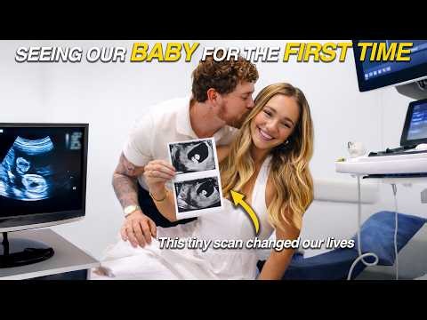 Seeing Our Baby For The First Time! (Very Emotional)
