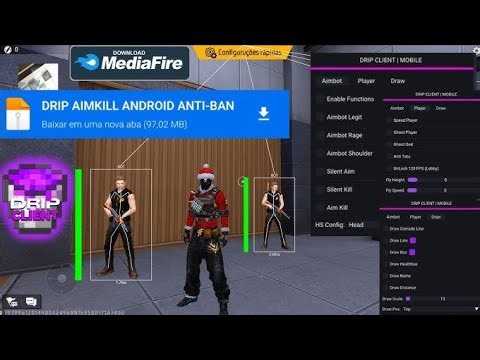 🚨KEY GRATIS MOD MENU DRIP CORRE E GARANTE A SUA 🔥👇