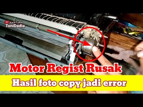 MOTOR REGIST RUSAK😁😁HASIL FOTO COPY JADI ERROR