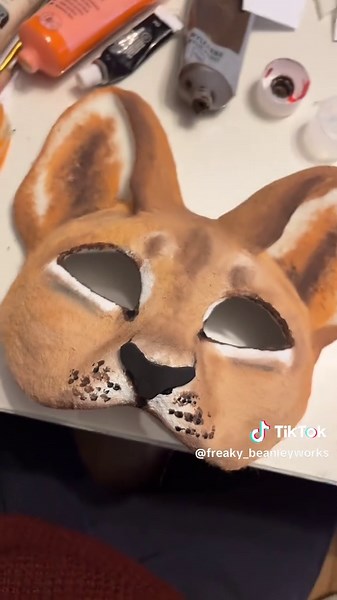 Creating a 3D Therian Mask Craft Tutorial