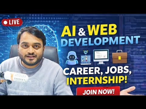 Live QNA - AI/ML - Web Development || Career || Jobs || Internship