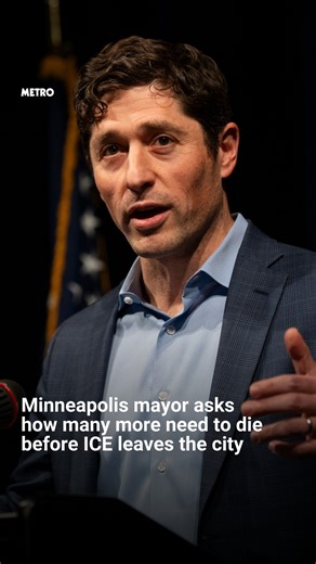 Metro UK on Instagram: "Minneapolis Mayor Jacob Frey asked 'how many more Americans need to die?' as he pleaded with President Trump to halt ICE operations in the city. This comes as 37-year-old ICU nurse Alex Jeffrey Pretti was shot dead by federal agents. The latest shooting happened amid widespread daily protests in the Twin Cities since the January 7 shooting of 37-year-old Renee Good."