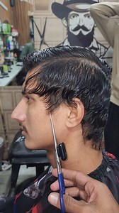 2.6M views · 10K reactions | Men's haircut Tutorials with Scissors ✂️ #haircut #boystyle #scissors #alihairdresser #training #video | Ali hair dresser | Facebook