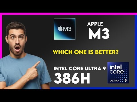Apple M3 vs Intel Core Ultra 9 386H Comparison