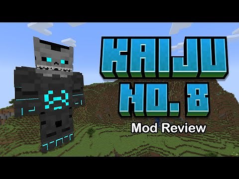 KAIJU No. 8 Review in FSANG'S ADDON UPDATE! Minecraft 1.20.1 (FSang18's Heropack) (Java)