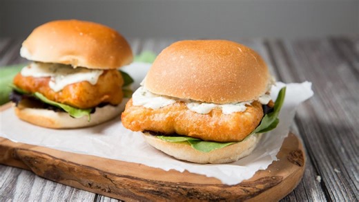 Our beer battered fish sandwich recipe is pub-worthy