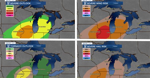 Weather Ready Alert: Strong storms possible through 2 a.m.