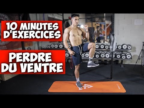 10 minutes d'exercices pour perdre du ventre sans saut !