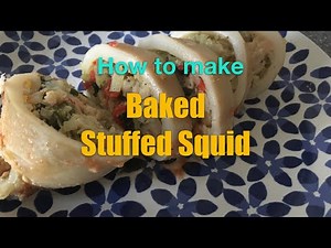Baked Stuffed Squid Recipe