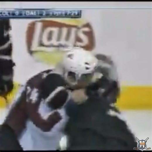 #COL • Ruslan Salei 🆚 Steve Ott • #DAL 2008 MAR 9 • #HFrandomizer #TexasHockey #GoAvsGo hockeyfights.com/fights/42511 | hockeyfights.com