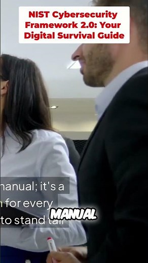 NIST Cybersecurity Framework 2.0: Your Digital Survival Guide #shorts