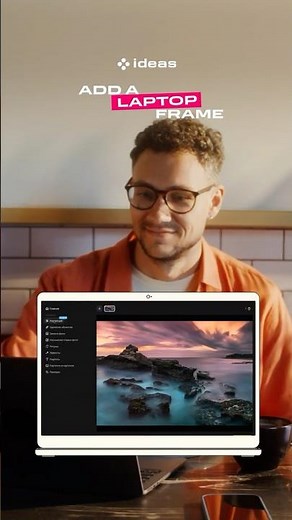 How to add a laptop frame 💻 #movavi #tutorial #videoediting