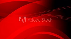 Minimal red geometry motion design with waves and lines. Seamless looping. Video animation Ultra HD 4K 3840x2160