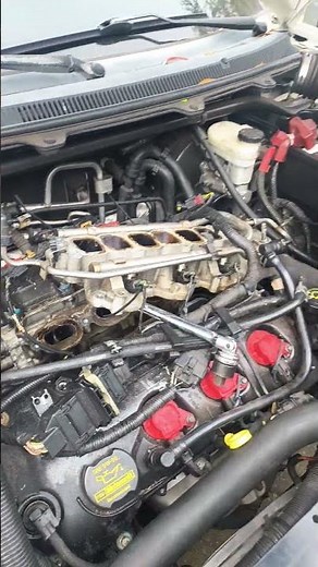 2009 Ford flex cylinder temperature sensor location #automobile #mechanic #ford