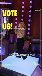 It's neck and neck! 😅 Help us win Best Overall Social at The Webby Awards! VOTE: https://wbby.co/4hO8yoA | The Kelly Clarkson Show