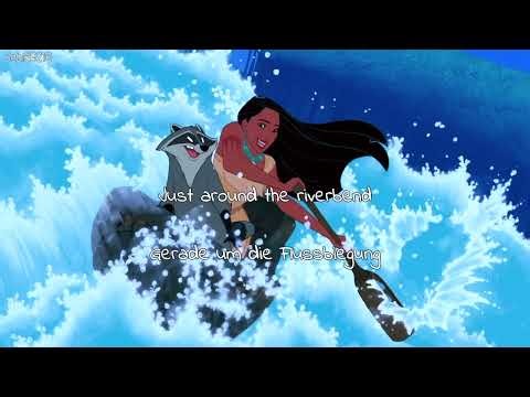 Pocahontas - Just Around The Riverbend Lyrics + Deutsche Übersetzung