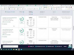 How-to: Naviance Super Match College Search