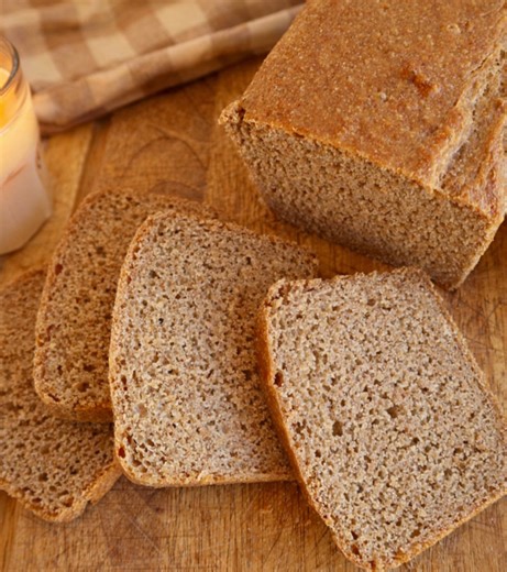 100% Spelt Easy, Overnight Bread (No Stand Mixer, Naturally Nutritious)