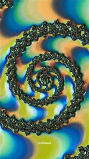 Trippy Spiral Vortex | Spectacular Fractal High-Speed Animation #psytrance