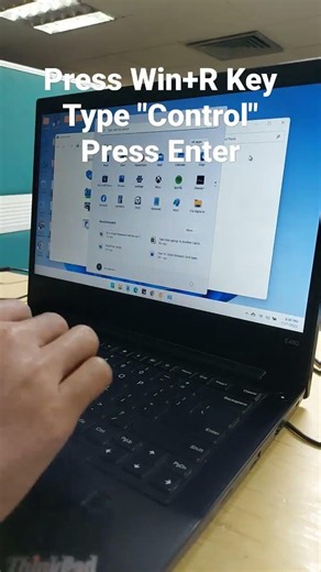 Fastest Way to Open Control Panel in Windows 11! ⚡💻 #computertips #itsupport