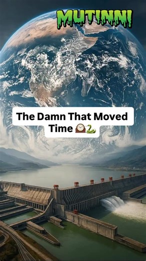 3.8K views · 2.6K reactions | One dam in China holds so much water it literally slowed earths rotation. NASA confirmed it. We built something that stretched the length of the day and we’re still building more. Artificial islands, underground cities, mega reservoirs… How long before “progress” starts pulling the planet apart? | Mutinni | Facebook
