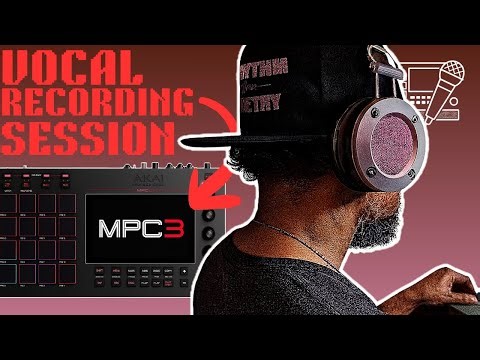 🔥MPC LIVE | VOCAL RECORDING SESSION👆