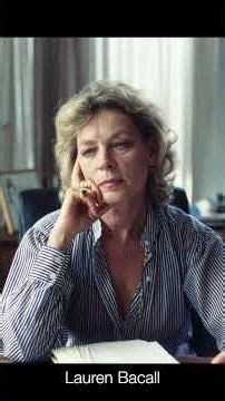 Picture of the day: Lauren Bacall (actress)