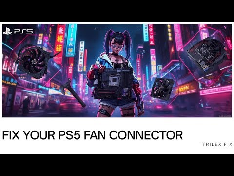 Fixing a Ripped PS5 Fan Connector | Microsoldering Repair