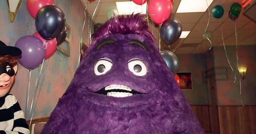 McDonald’s Celebrates Grimace’s Birthday in Nostalgic Ad