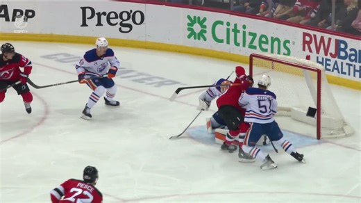 EDM@NJD: Pesce scores goal against Stuart Skinner