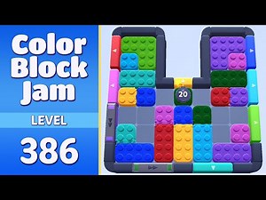 Color Block Jam Level 386 | Every Puzzle Solved! 🎯