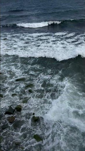 POWERFUL Ocean Waves in Arctic Norway 🌊 4K Sea Sounds for Deep Sleep, Relaxation & Meditation