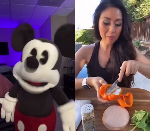 This video hurt Mickey’s soul #mickey #mickeymouse #food #health #funny #comedy