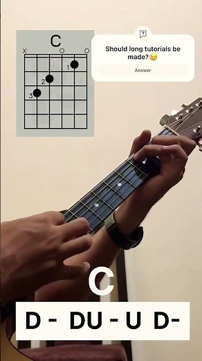Easy Guitar Strumming Pattern for Beginners 🎸 Learn Songs