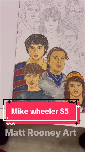 #strangerthings #series #artwork #horror #painting