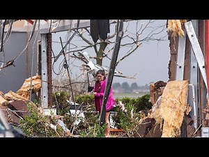 Dramatic video shows a twister ripping through Jonesboro in Arkansas