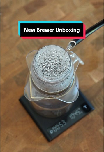 Unboxing a New Coffee Brewer in a Lock Box