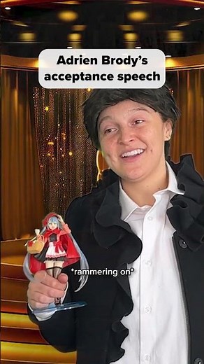 Adrien Brody's Acceptance Speech