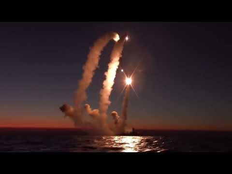 MATERIAL DE ARCHIVO (Marzo 2022) flota del Mar Negro LANZA misiles crucero Kalibr