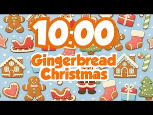 10-Minute Cozy Gingerbread Christmas Timer 🍪 | Calm Focus & Study Countdown