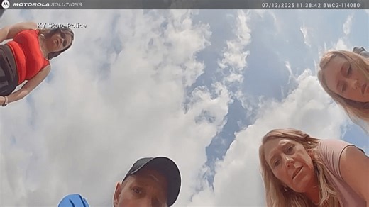 VIDEO: Strangers jump into action to help Kentucky trooper after traffic stop shooting