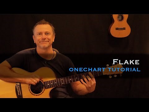 Flake Jack Johnson guitar lesson tutorial full strumming breakdown