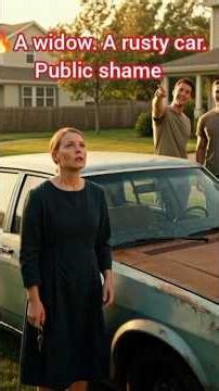 🔥 A Widow, A Rusty Car, Public Shame. #carrestoration #automobile